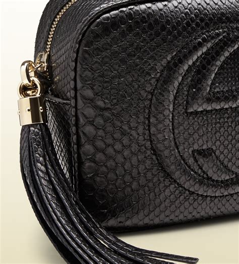 black gucci soho disco bag with all black outfit|Gucci soho bag aliexpress.